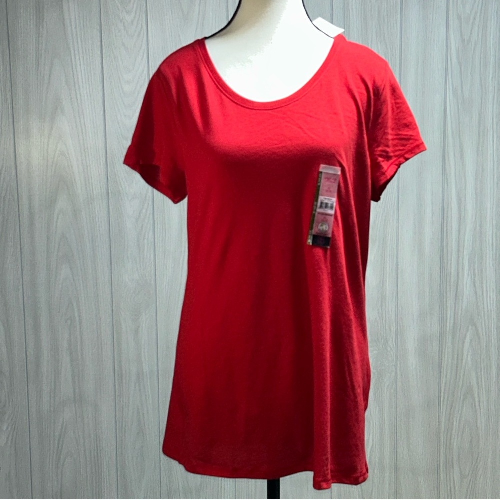 NOBO Red Short Sleeve Shirt Size XL (15-17) Juniors